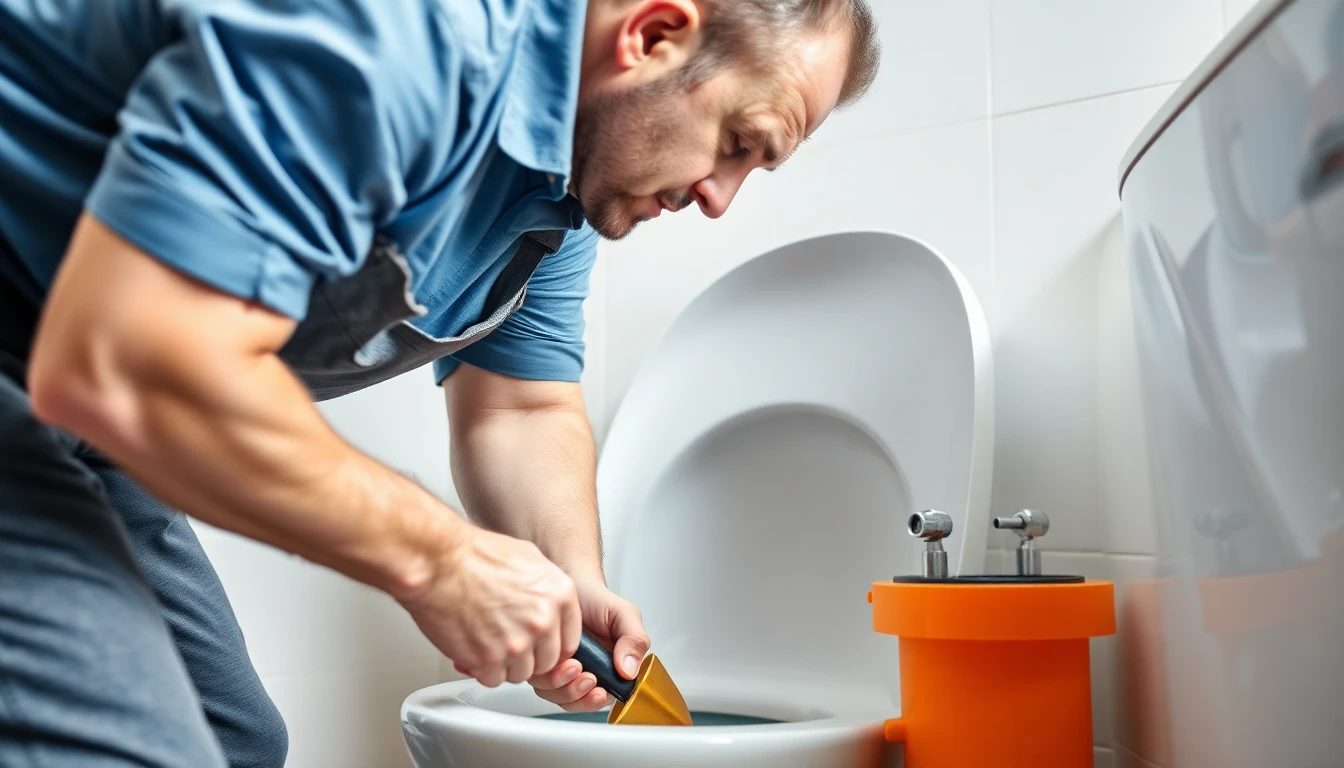 Clogged Toilet Repair